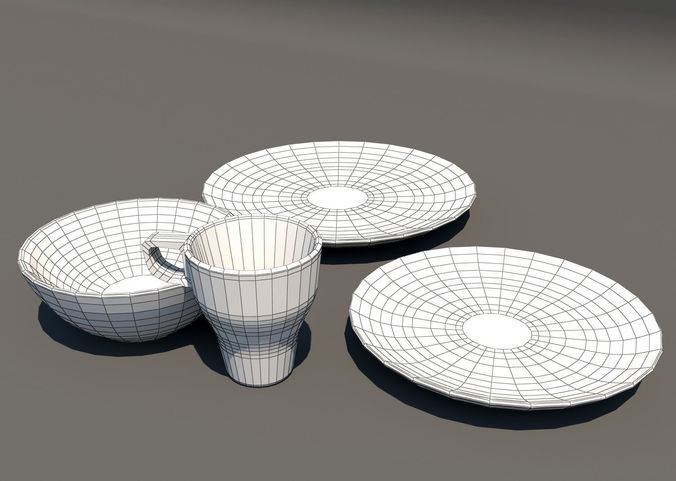 Crockery 3D model