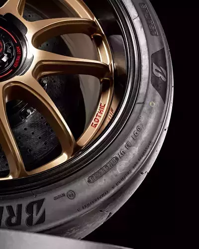 Bridgestone Potenza RE 71 RZ 255 40 ZR18 99W 3D model 5