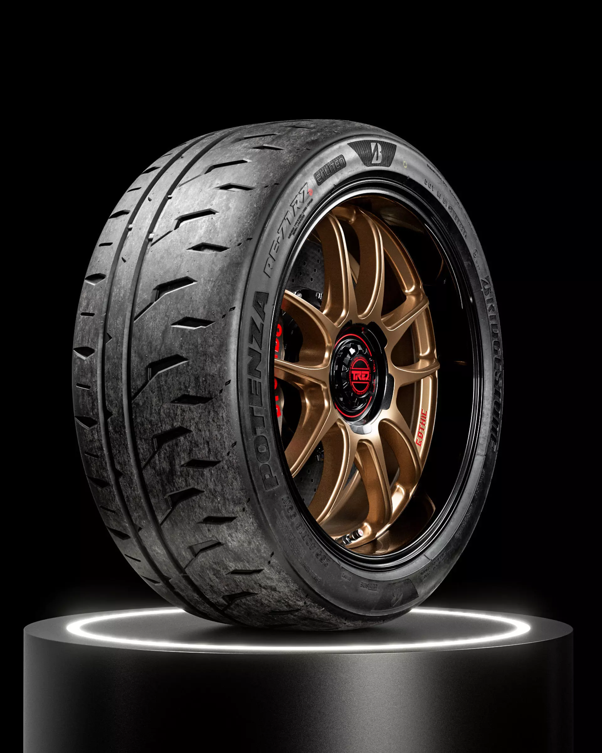 Bridgestone Potenza RE 71 RZ 255 40 ZR18 99W 3D model | CGTrader