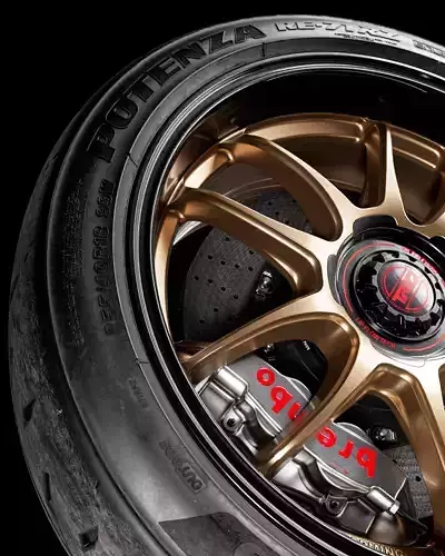 Bridgestone Potenza RE 71 RZ 255 40 ZR18 99W 3D model 6