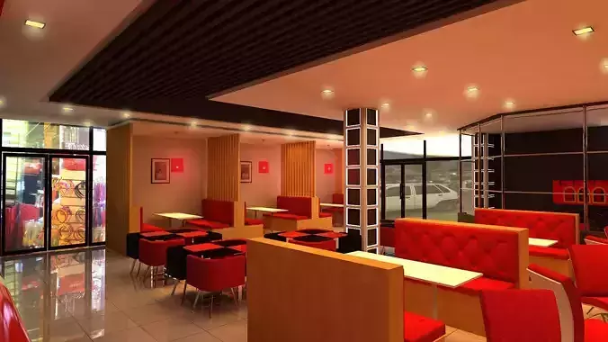 Fast Food Restaurant 