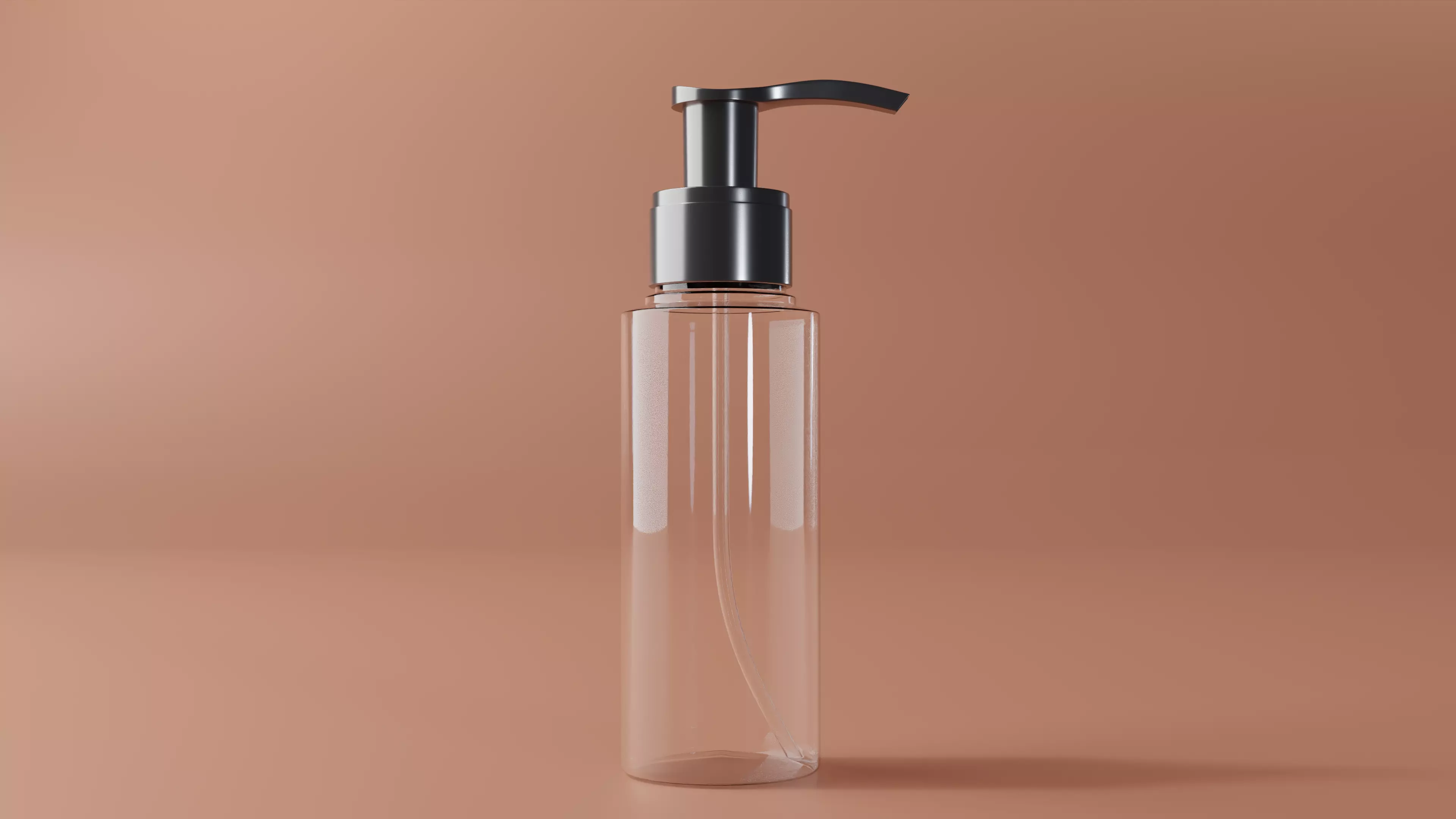 Cosmetic Cream Bottle model Low-poly 3D model