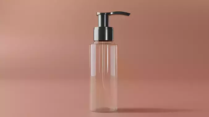 Cosmetic Cream Bottle model