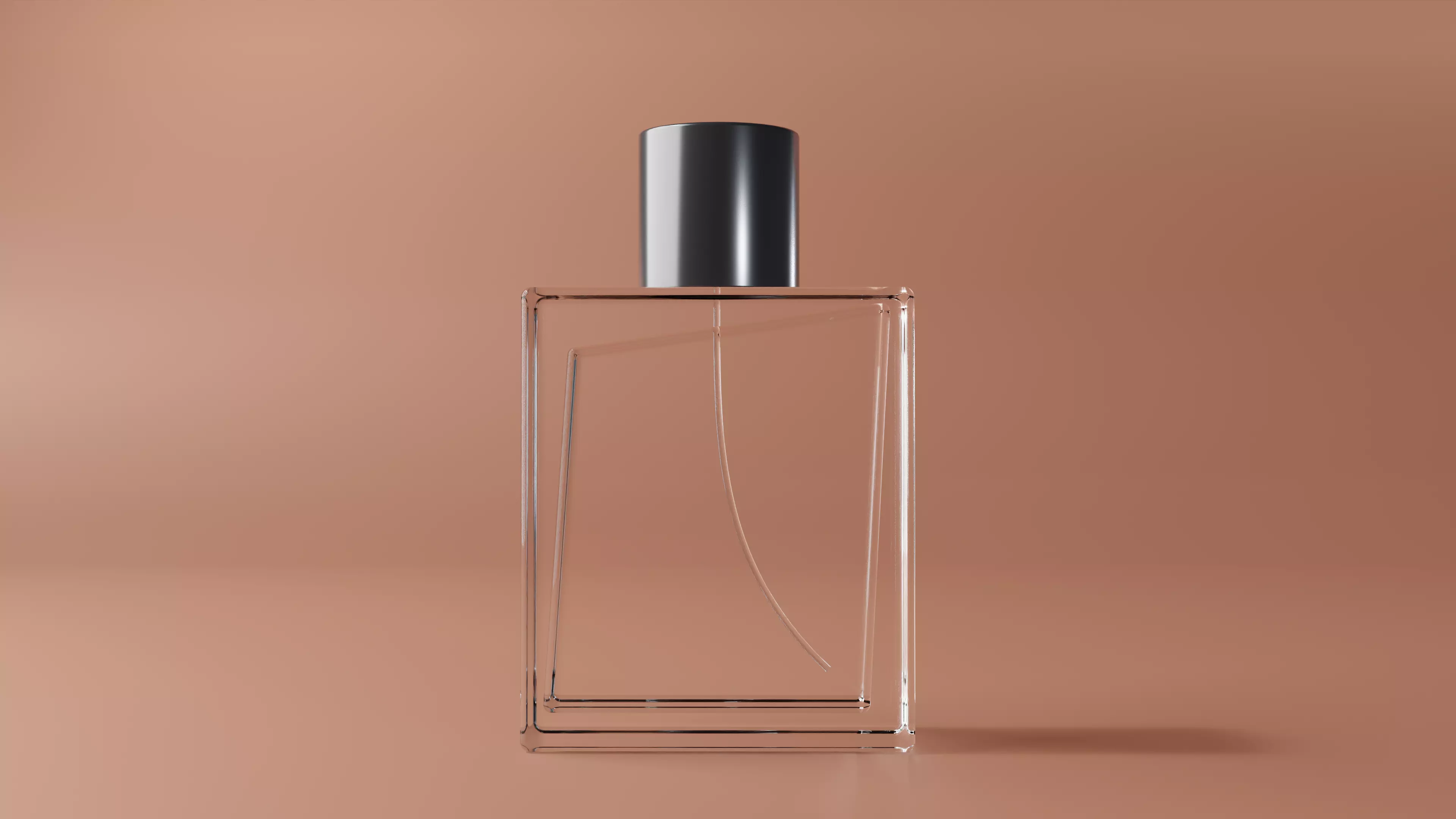 Cosmetic Perfume Bottle model Low-poly 3D model