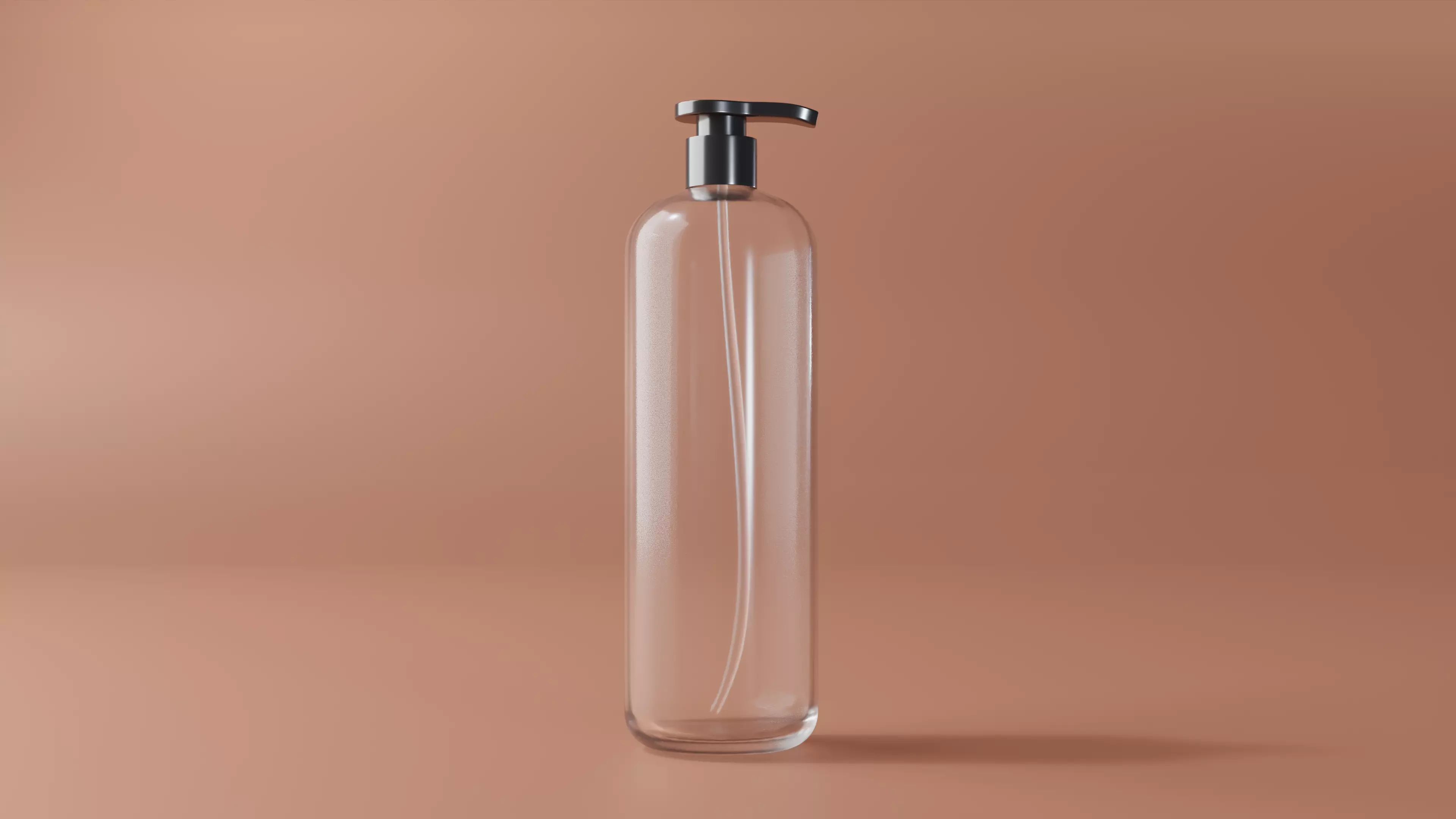 Cosmetic Cream Bottle model Low-poly 3D model