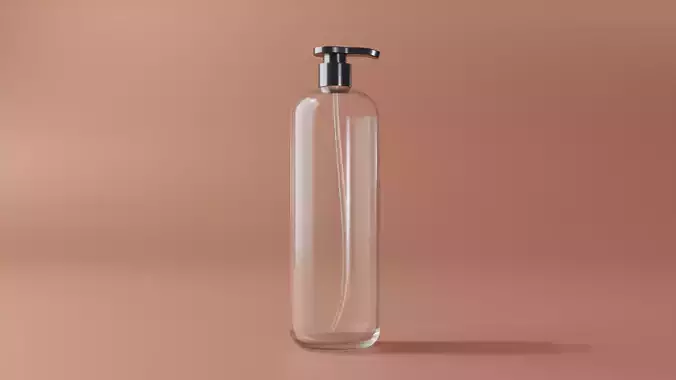 Cosmetic Cream Bottle model
