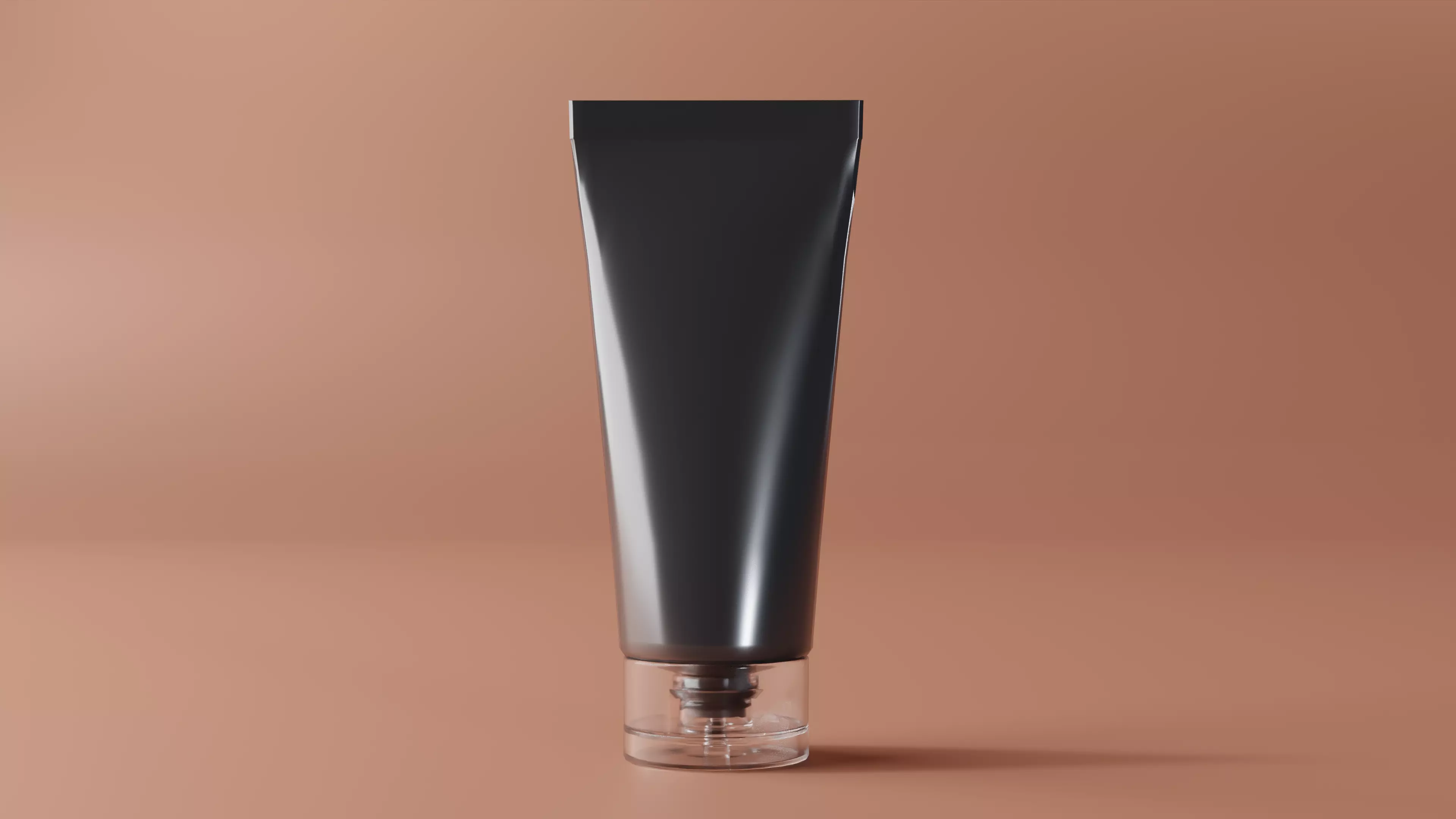 Cosmetic Cream Tube model Low-poly 3D model