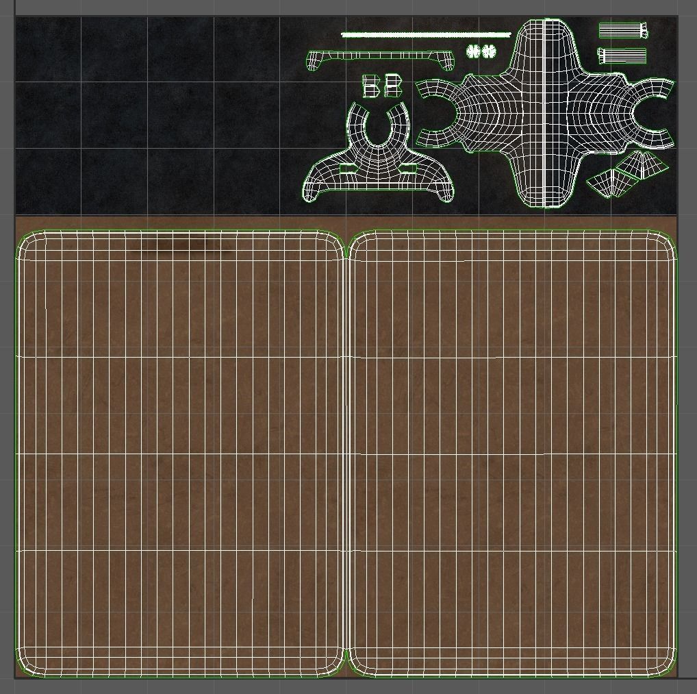 Cardboard clipboard 3D model_11