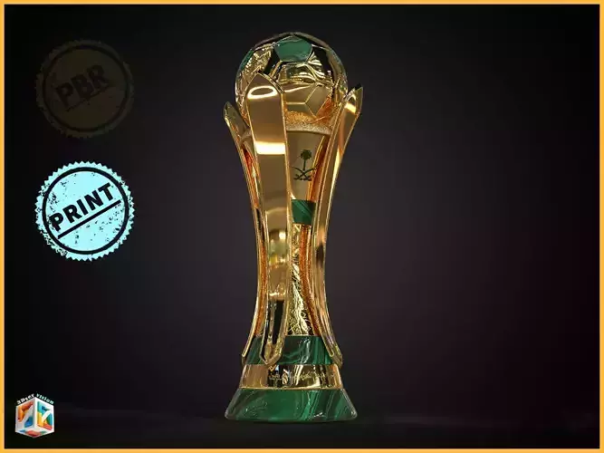 Saudi Kings Cup Trophy - newest version