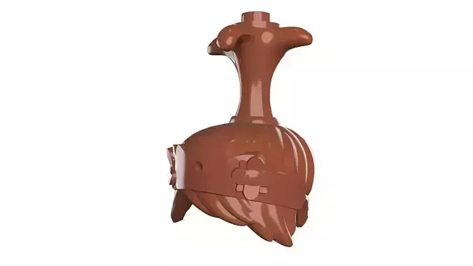 Custom3Dprint Minifigure Accessory - Minifigure Hair S2 - 125