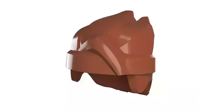 Custom3Dprint Minifigure Accessory - Minifigure Hair S2 - 126