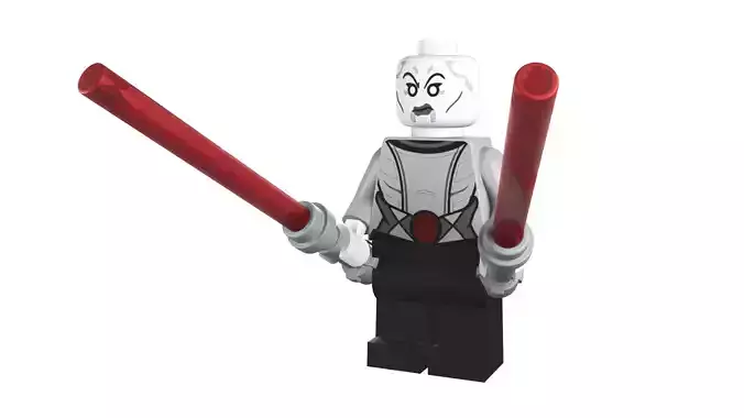 3D print minifigure - Asajj Ventress