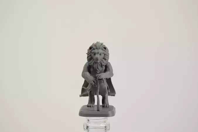 The Lion Chess Piece