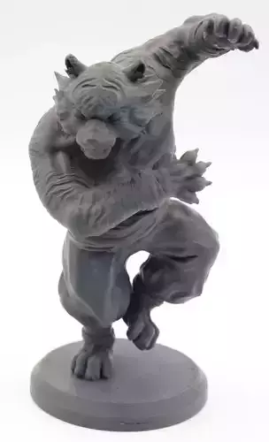 The Tiger Chess Piece