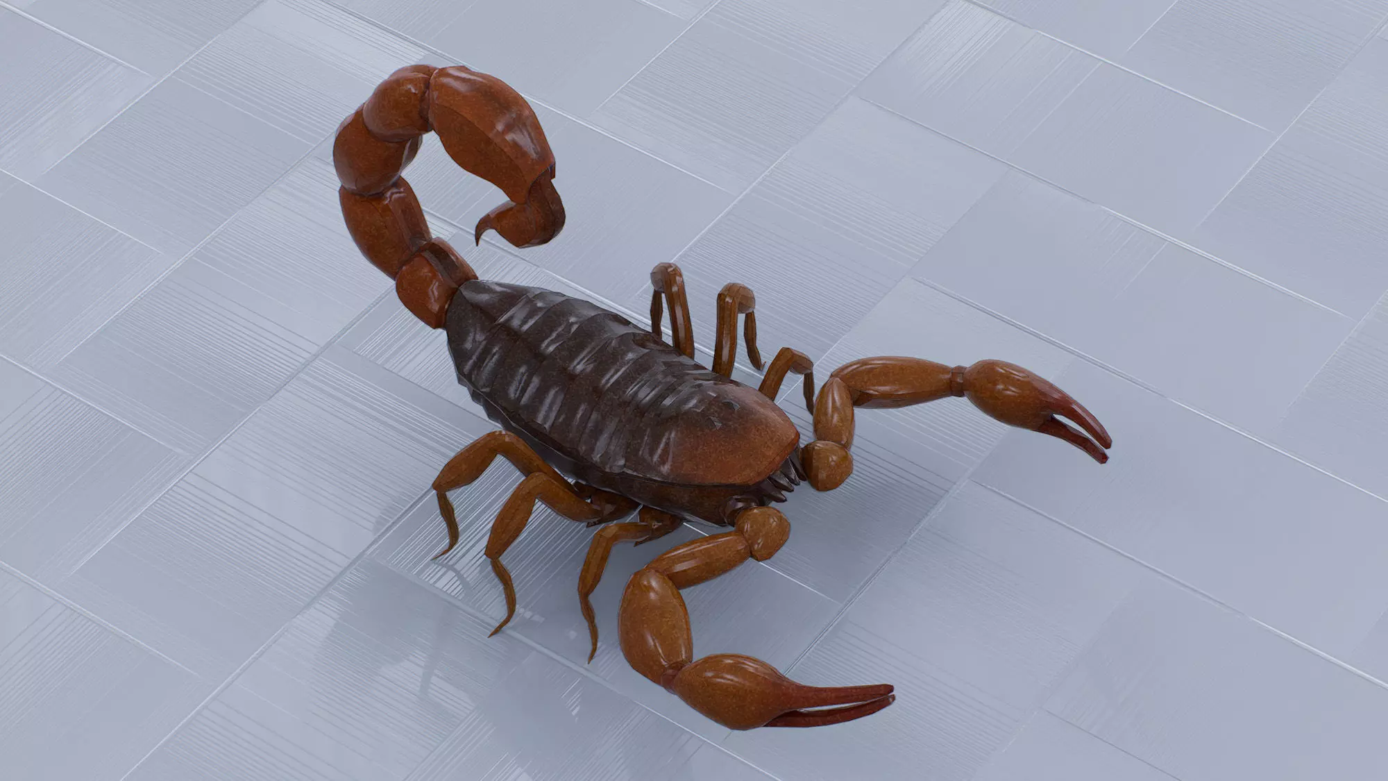 Scorpion Low-poly 3D model
