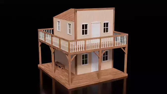 Wild West Building - House 3