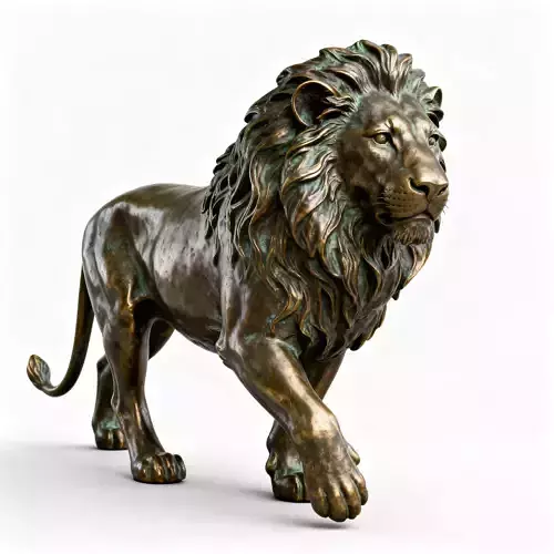 Lion sculpture