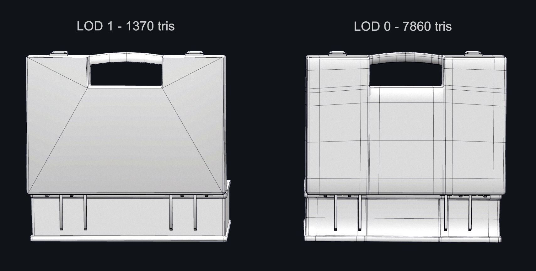 First Aid Box PBR Game Ready Low-poly 3D model_2