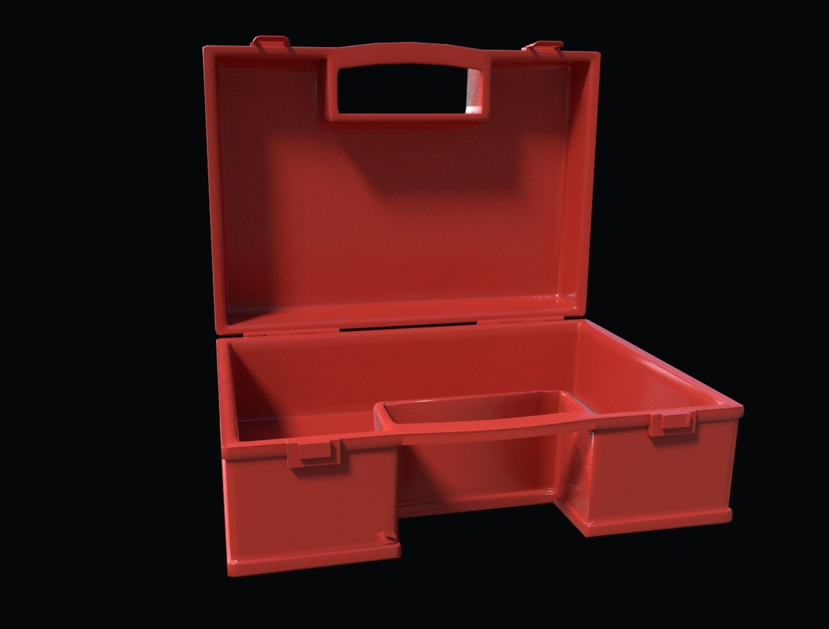 First Aid Box PBR Game Ready Low-poly 3D model_1