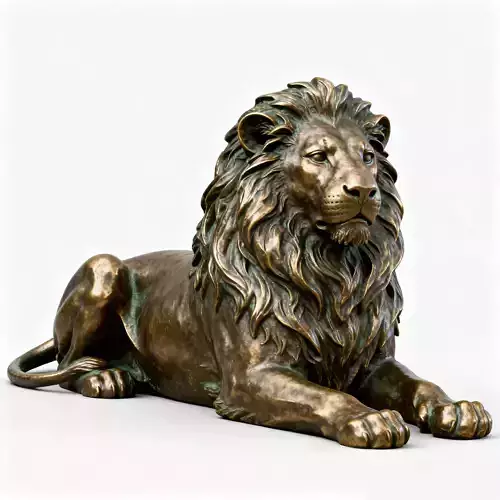 Lion sculpture
