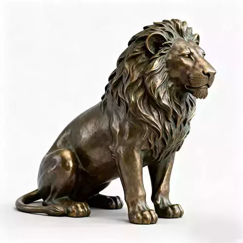 Lion sculpture