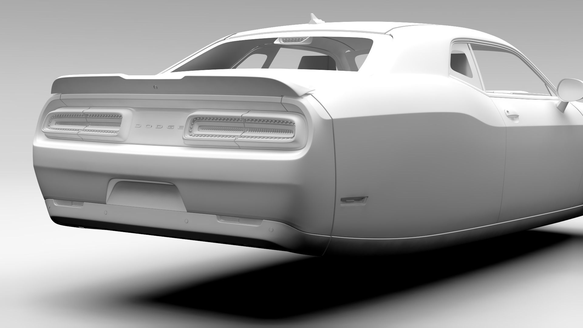 2015 Dodge Challenger 392 Shaker LC Flying 3D model_21