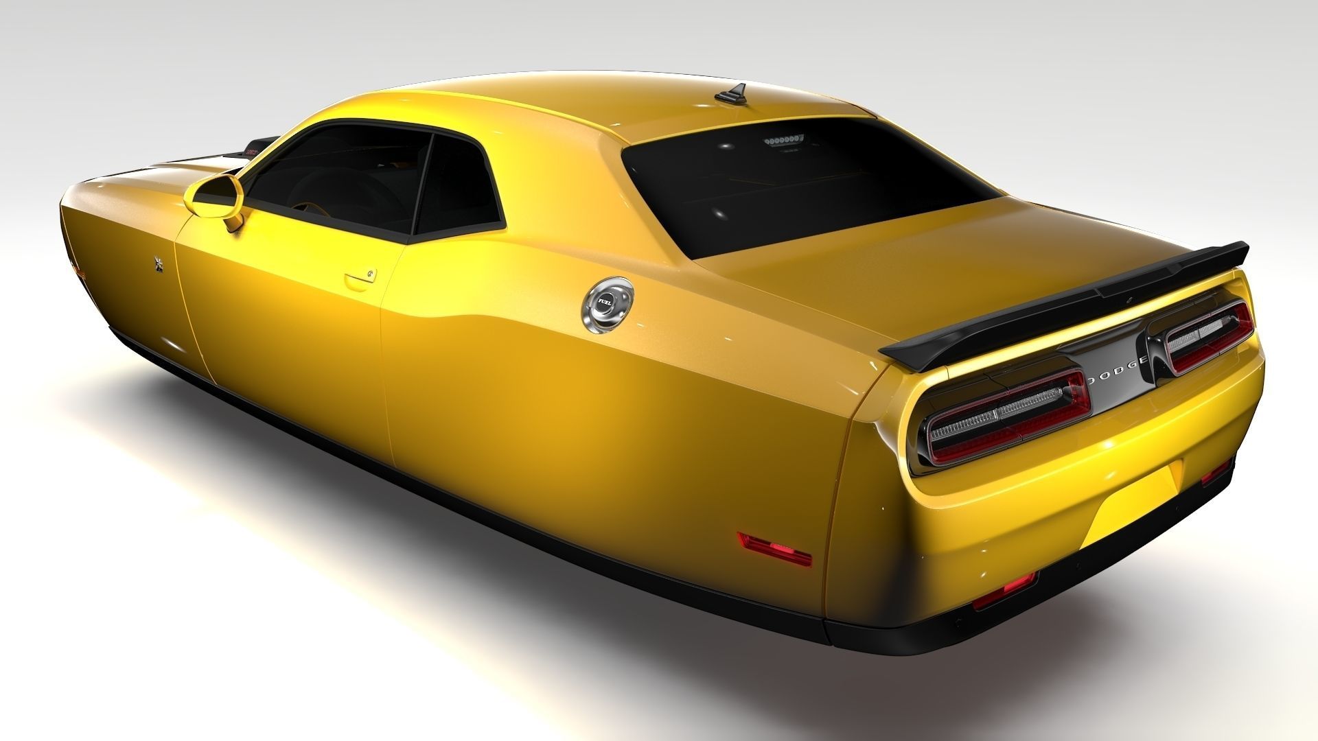 2015 Dodge Challenger 392 Shaker LC Flying 3D model_1