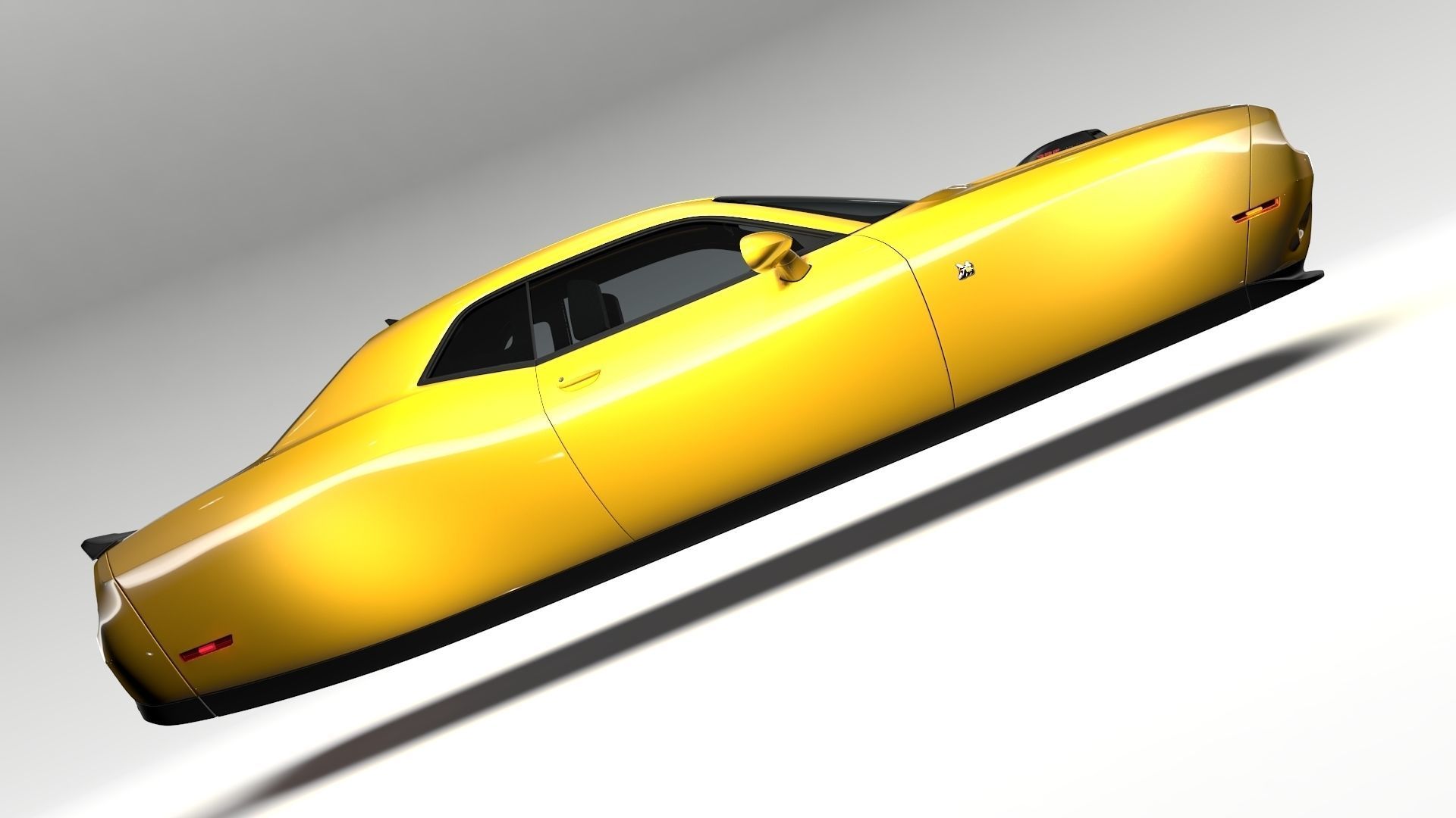 2015 Dodge Challenger 392 Shaker LC Flying 3D model_9