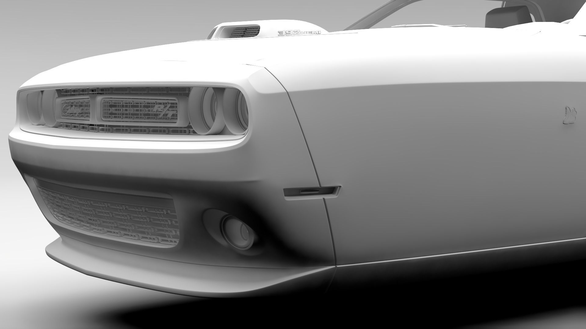 2015 Dodge Challenger 392 Shaker LC Flying 3D model_19