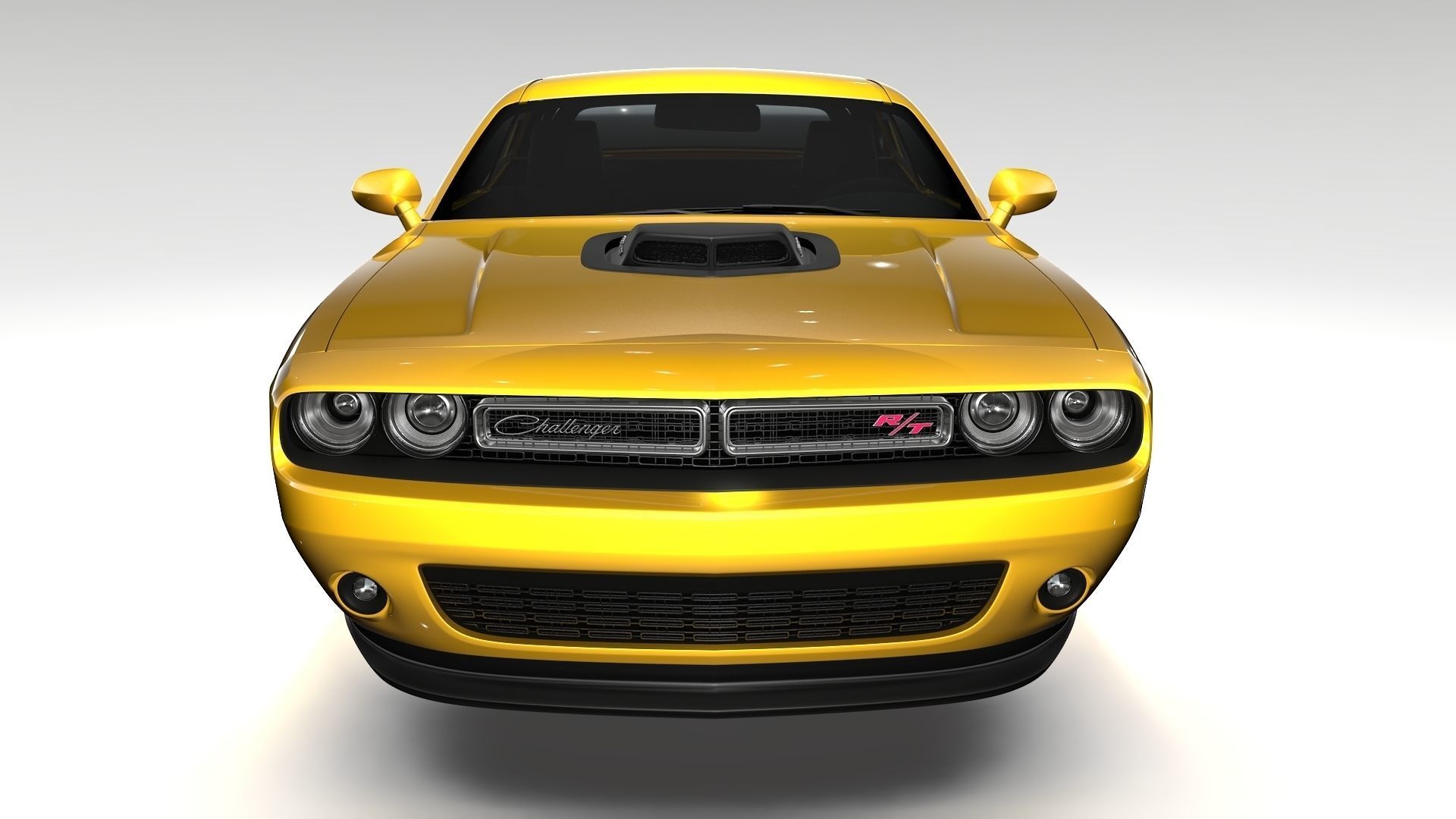 2015 Dodge Challenger 392 Shaker LC Flying 3D model_3