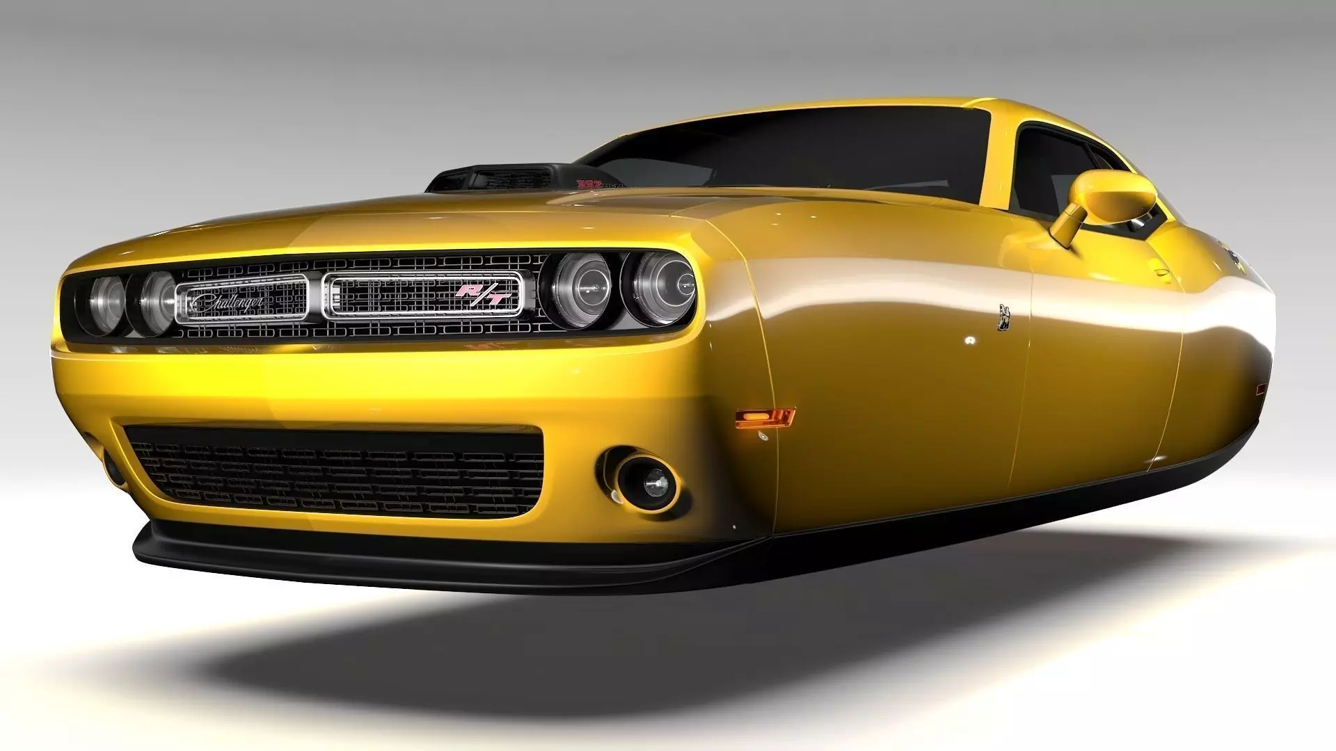 2015 Dodge Challenger 392 Shaker LC Flying 3D model_0