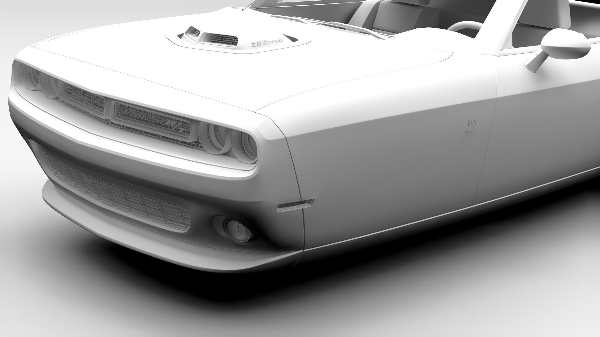 2015 Dodge Challenger 392 Shaker LC Flying 3D model_18