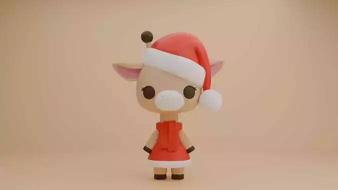 Christmas giraffe 14