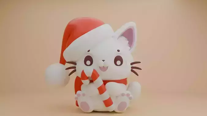 Christmas cat 93