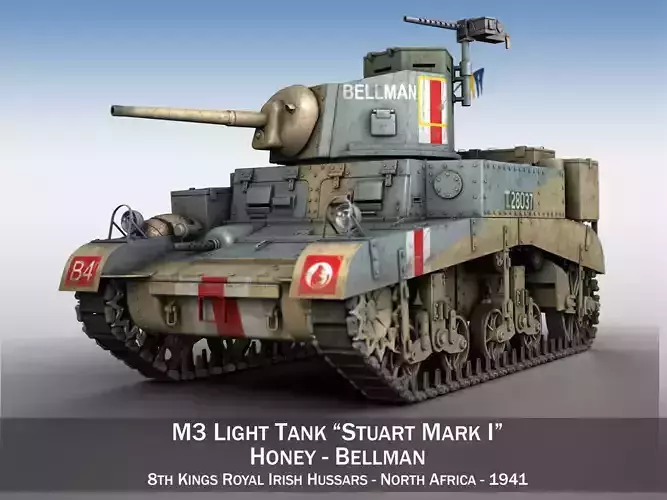 M3 Light Tank Honey - Bellman
