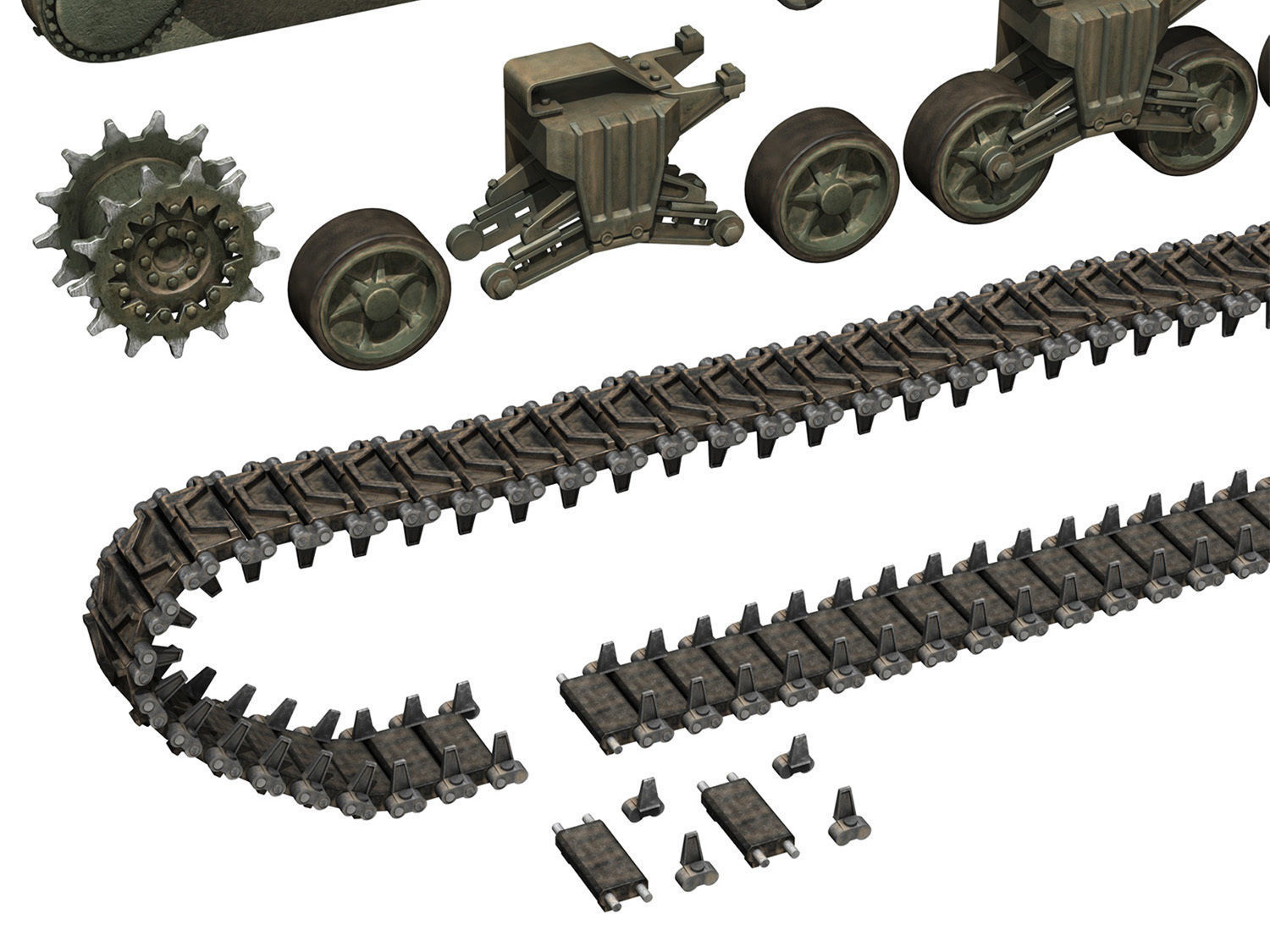 Sherman MK VC Firefly - Chaser 3D model_11