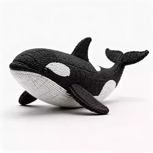Orca sculpture