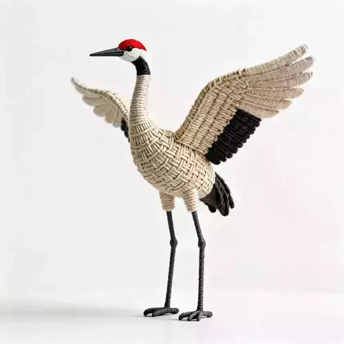 Red-crowned Crane