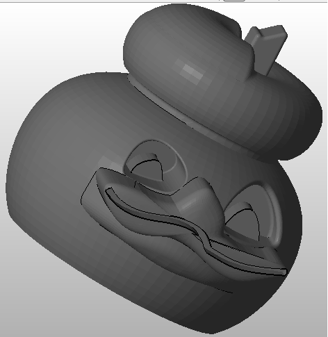duck mem 3D print model