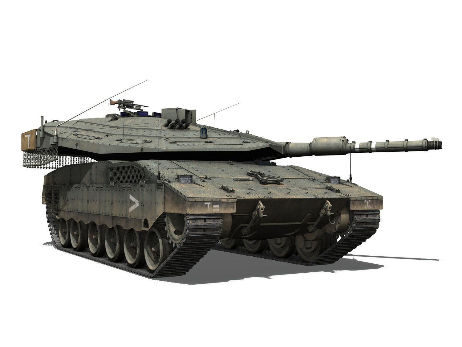 Merkava IV - Spear Edge Company 3D model_7