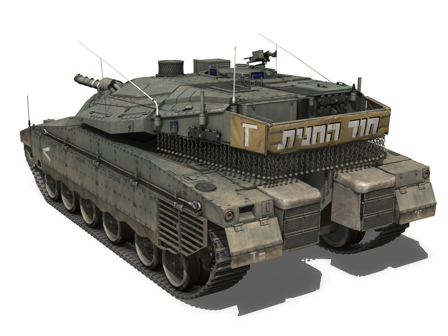 Merkava IV - Spear Edge Company 3D model_4