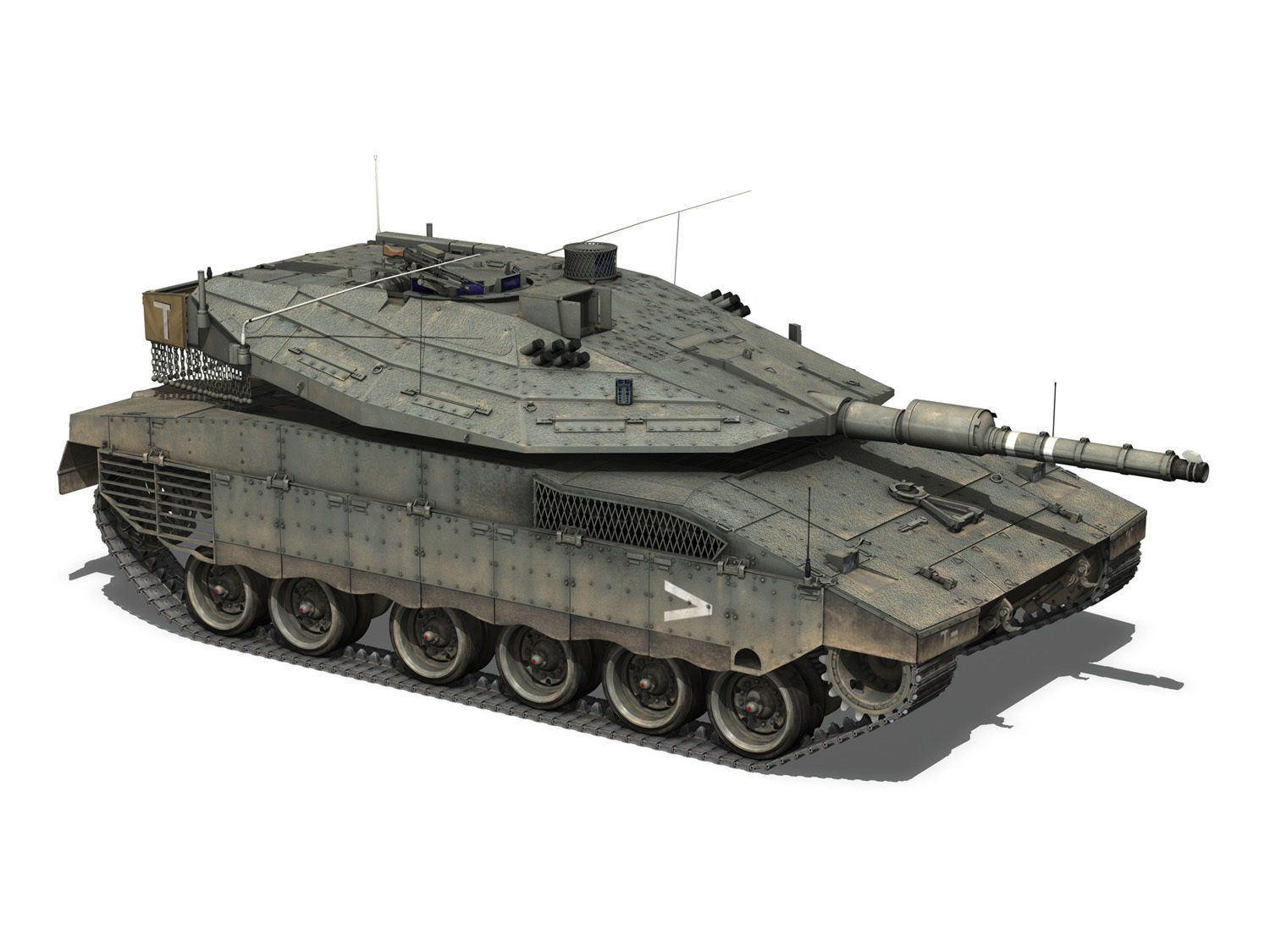 Merkava IV - Spear Edge Company 3D model_6