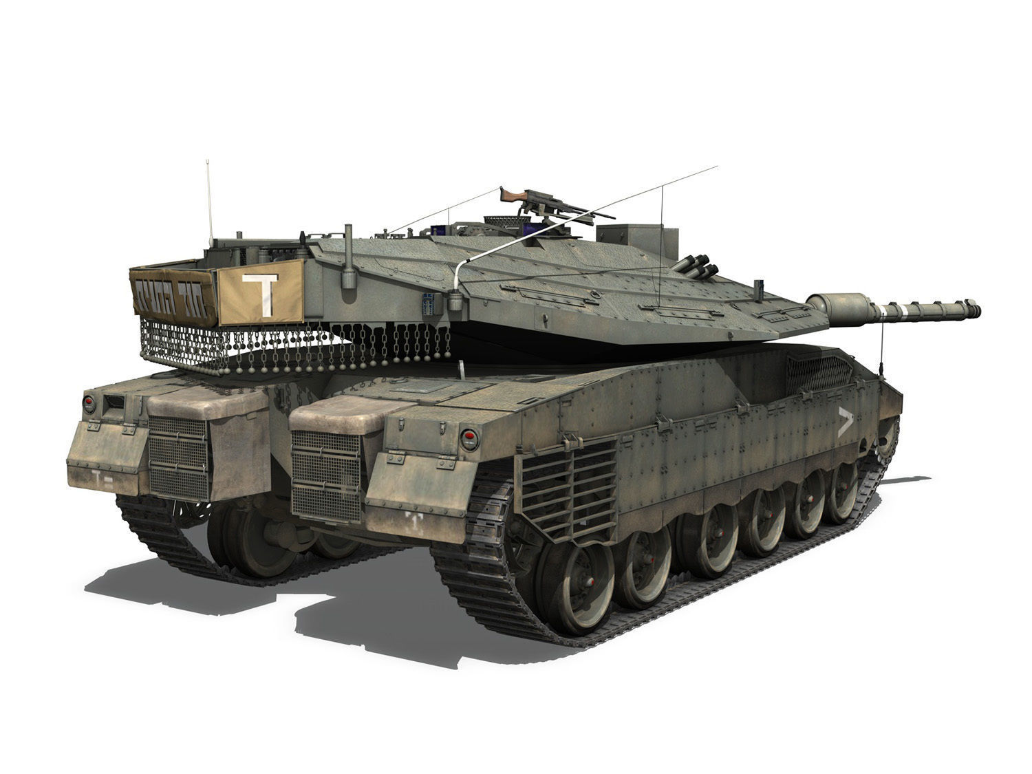 Merkava IV - Spear Edge Company 3D model_5