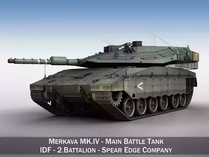 Merkava IV - Spear Edge Company 3D model