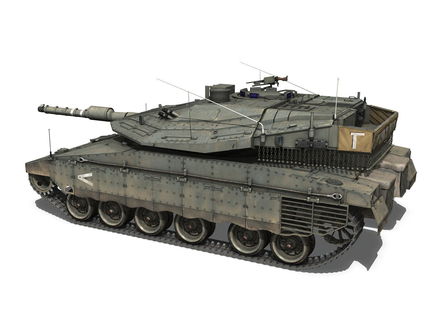 Merkava IV - Spear Edge Company 3D model_3