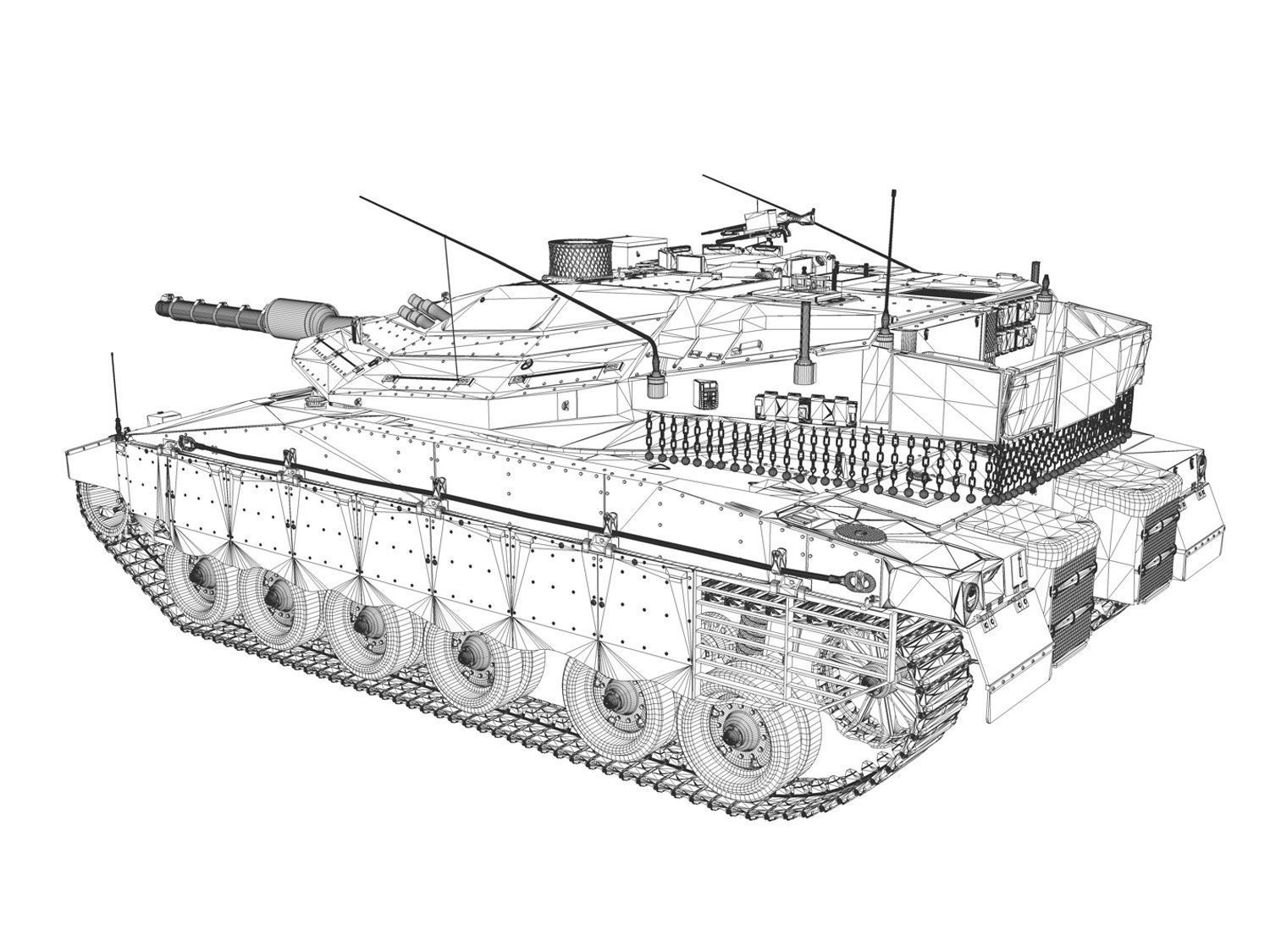 Merkava IV - Spear Edge Company 3D model_13