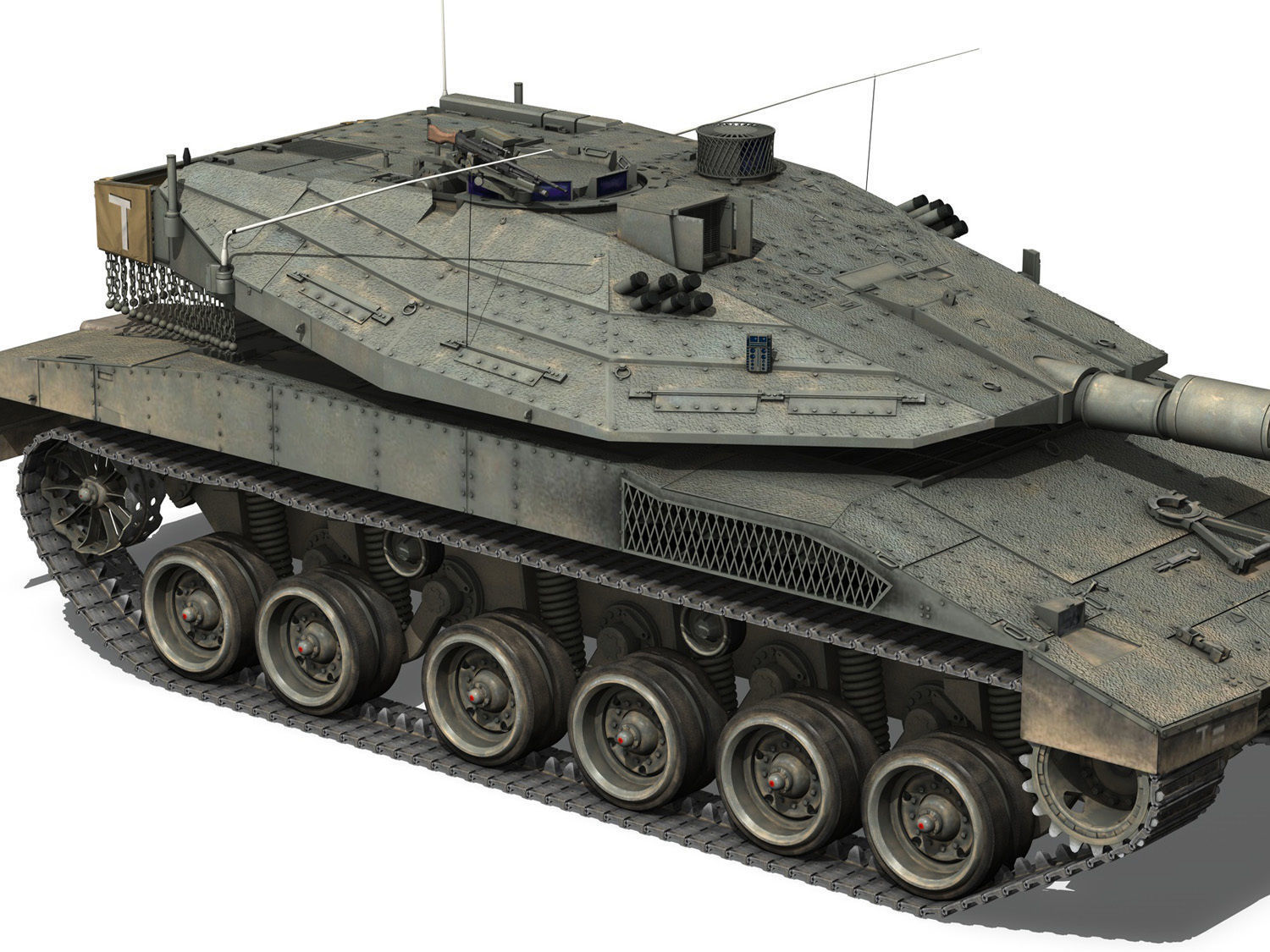 Merkava IV - Spear Edge Company 3D model_8