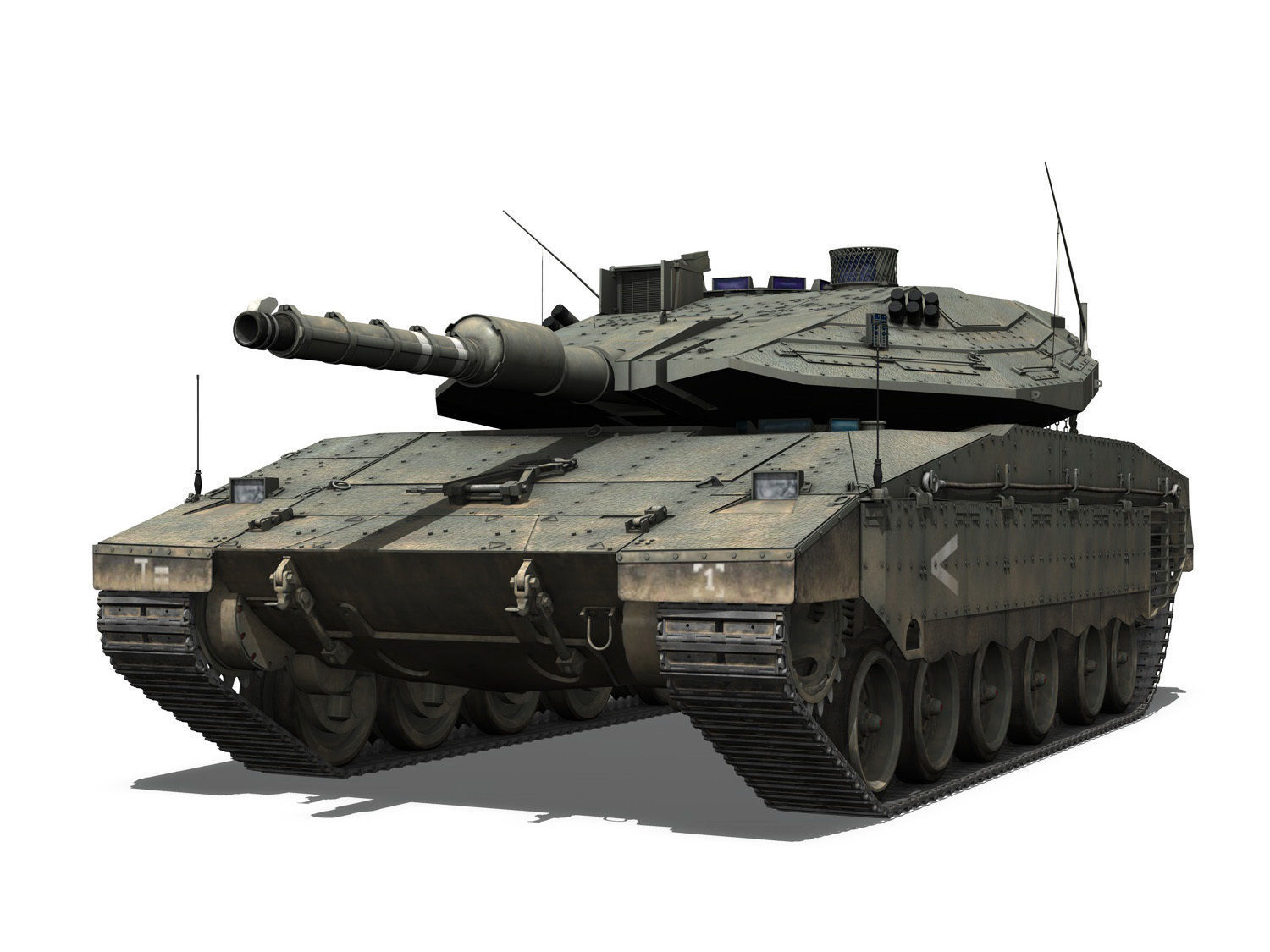 Merkava IV - Spear Edge Company 3D model_1