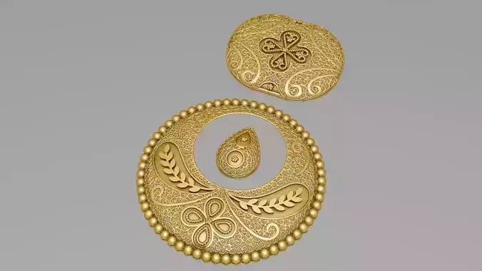 3 pieces main service part