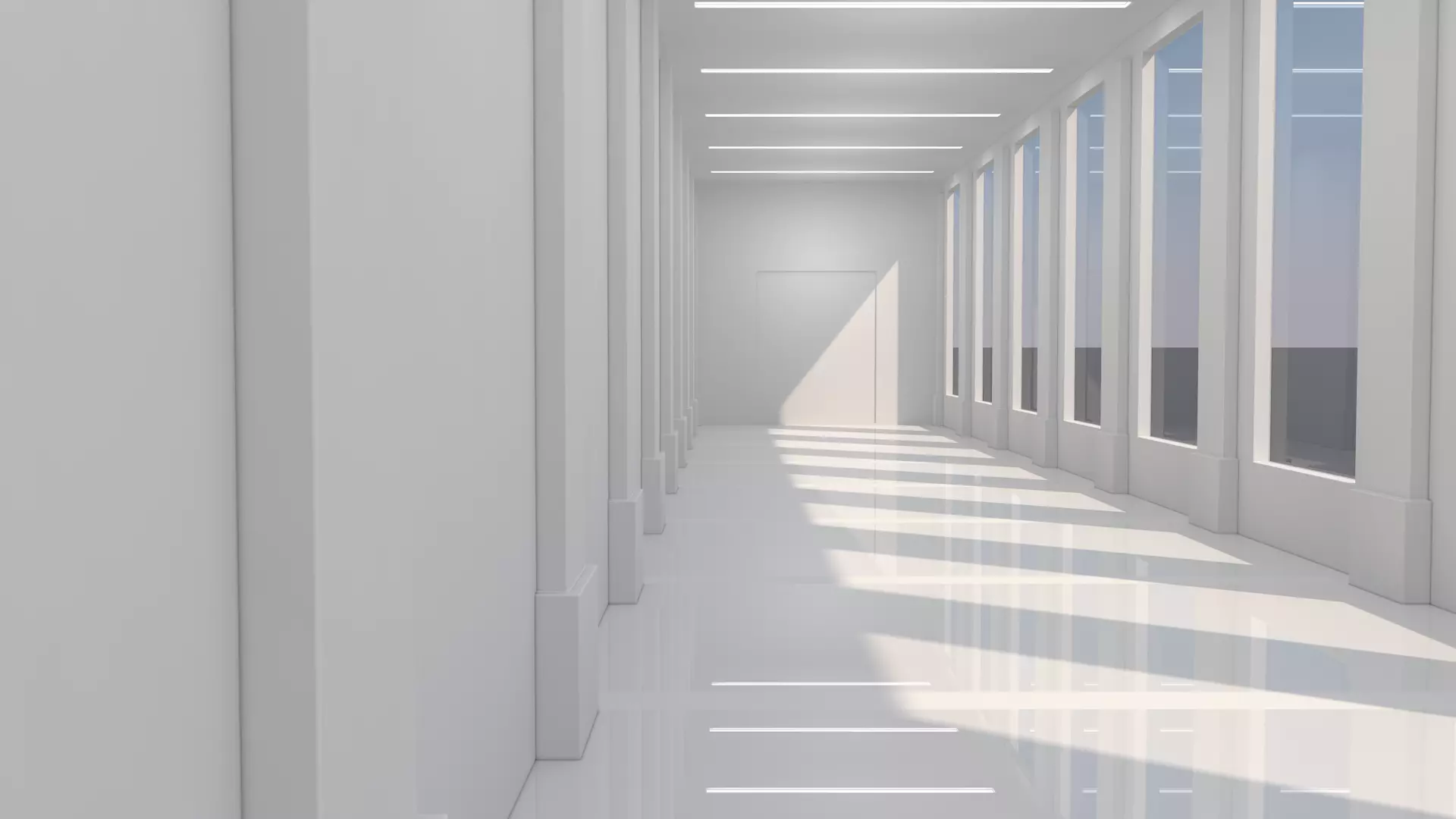 Sci Fi Interior 3D model